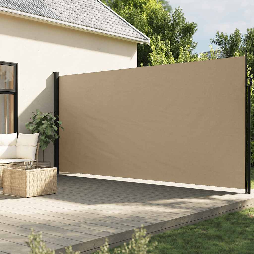 sammenrullelig sidemarkise 220x600 cm beige