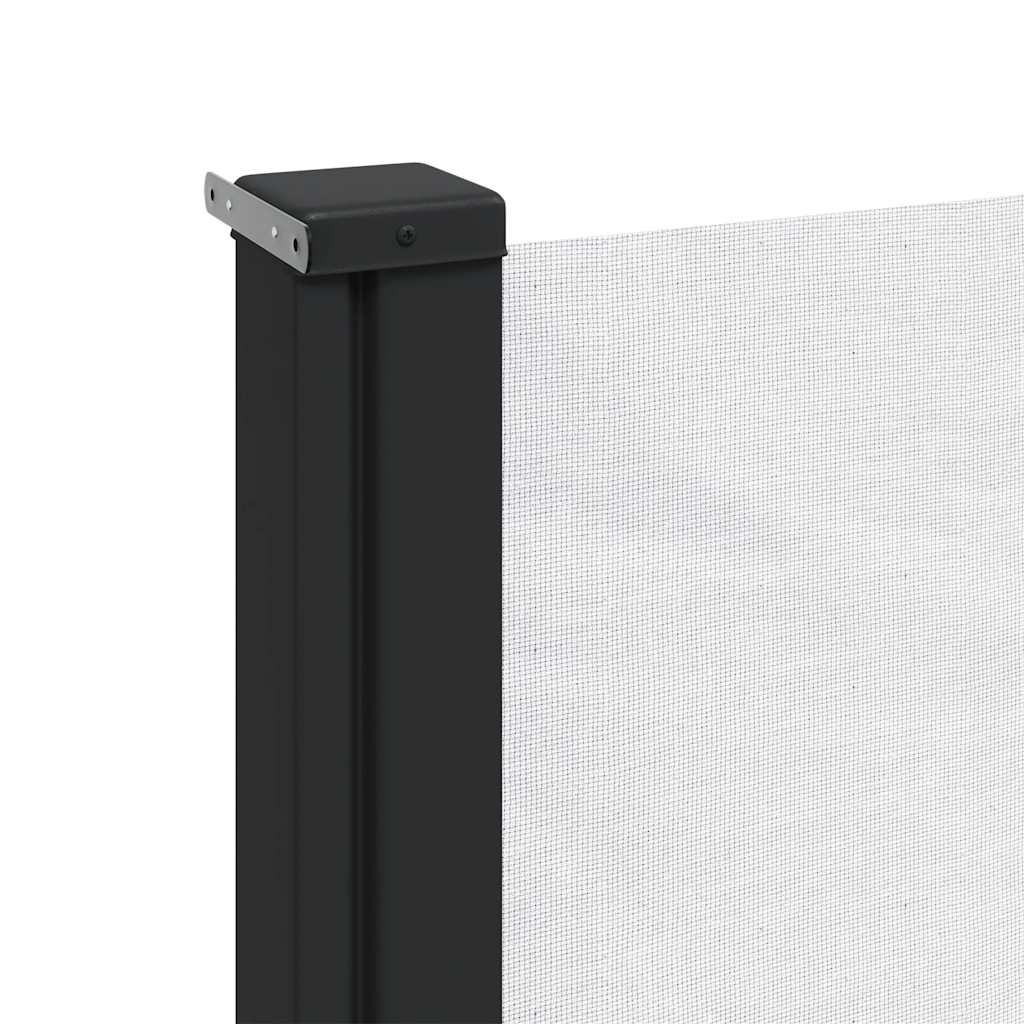 sammenrullelig sidemarkise 220x600 cm hvid