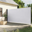 sammenrullelig sidemarkise 220x600 cm hvid