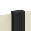 sammenrullelig sidemarkise 100 x 600 cm cremefarvet