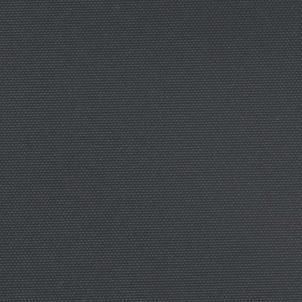 sammenrullelig sidemarkise 120 x 600 cm sort