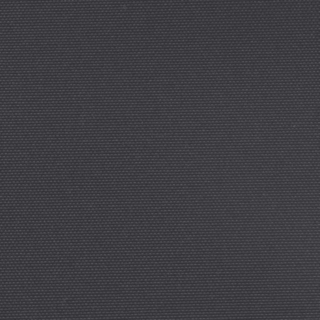 sammenrullelig sidemarkise 180x600 cm sort