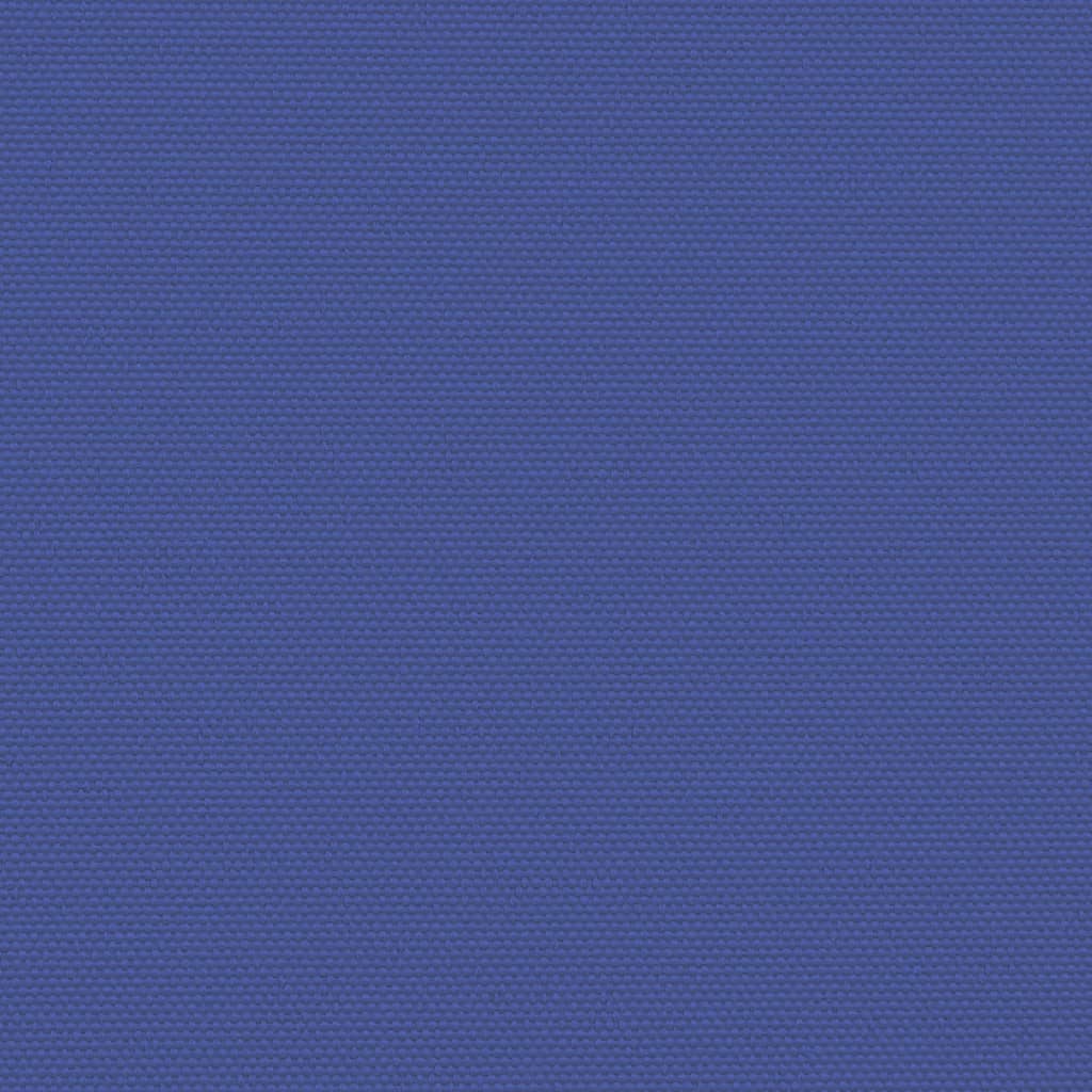 sidemarkise 220x600 cm sammenrullelig blå