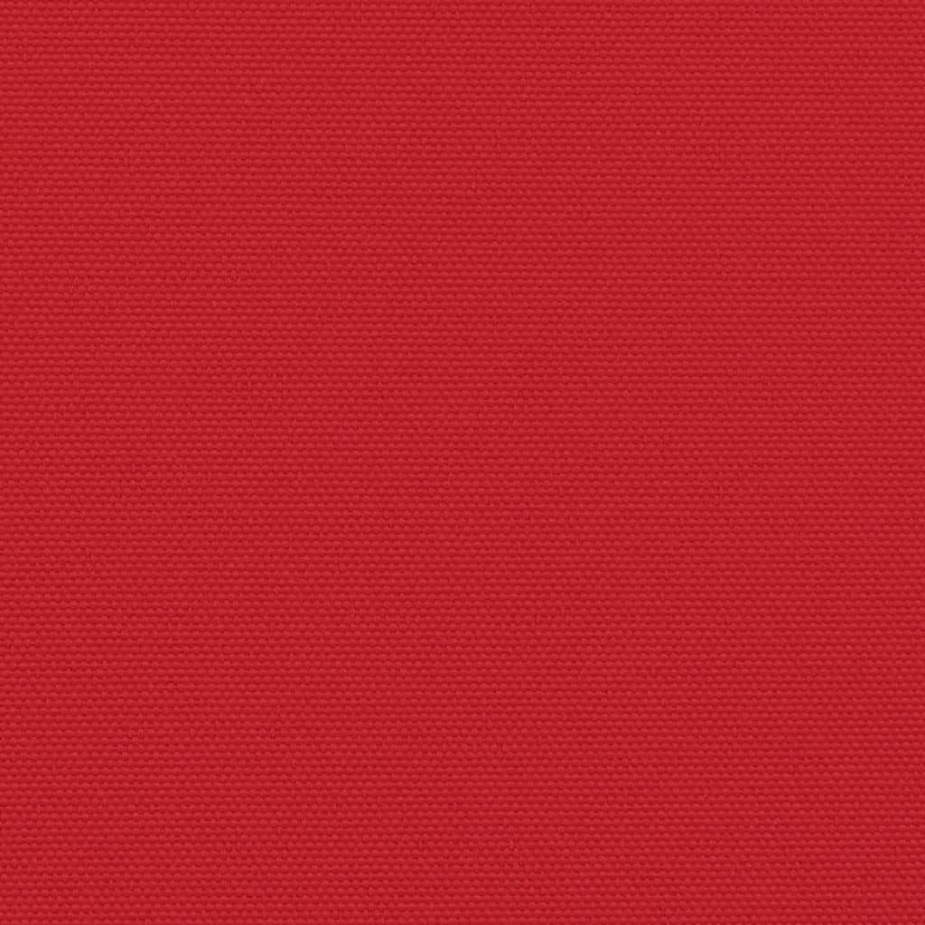 sammenrullelig sidemarkise 220x600 cm rød