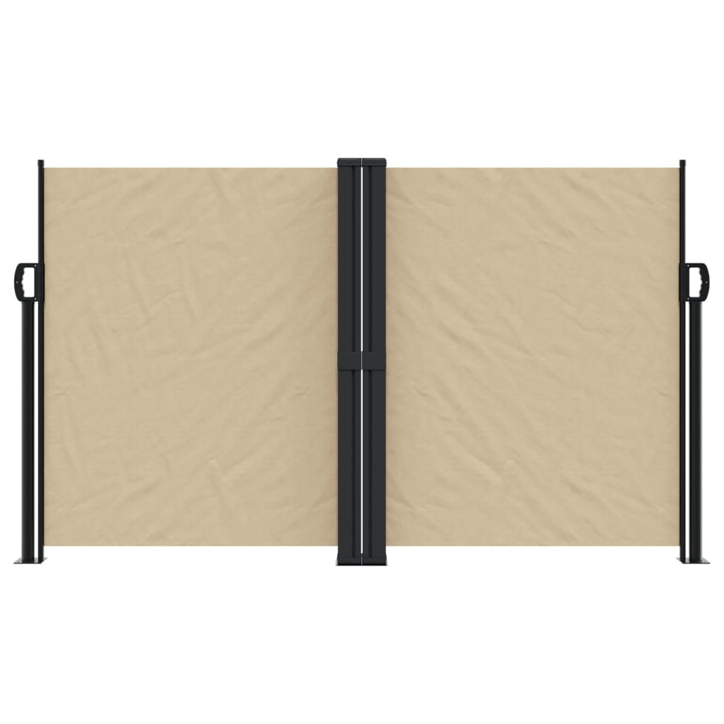 sammenrullelig sidemarkise 140x1000 cm beige