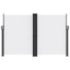 sidemarkise 160x1000 cm sammenrullelig hvid