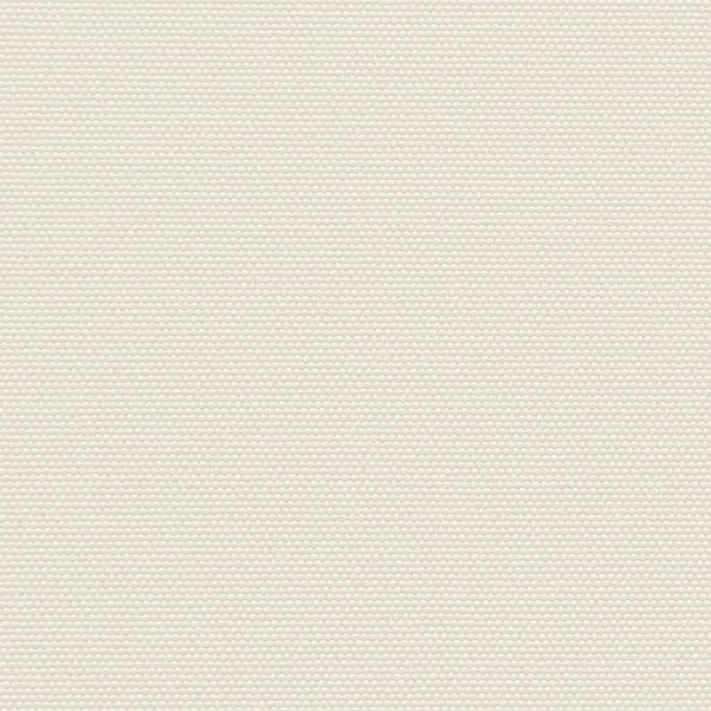 sammenrullelig sidemarkise 180x1000 cm cremefarvet