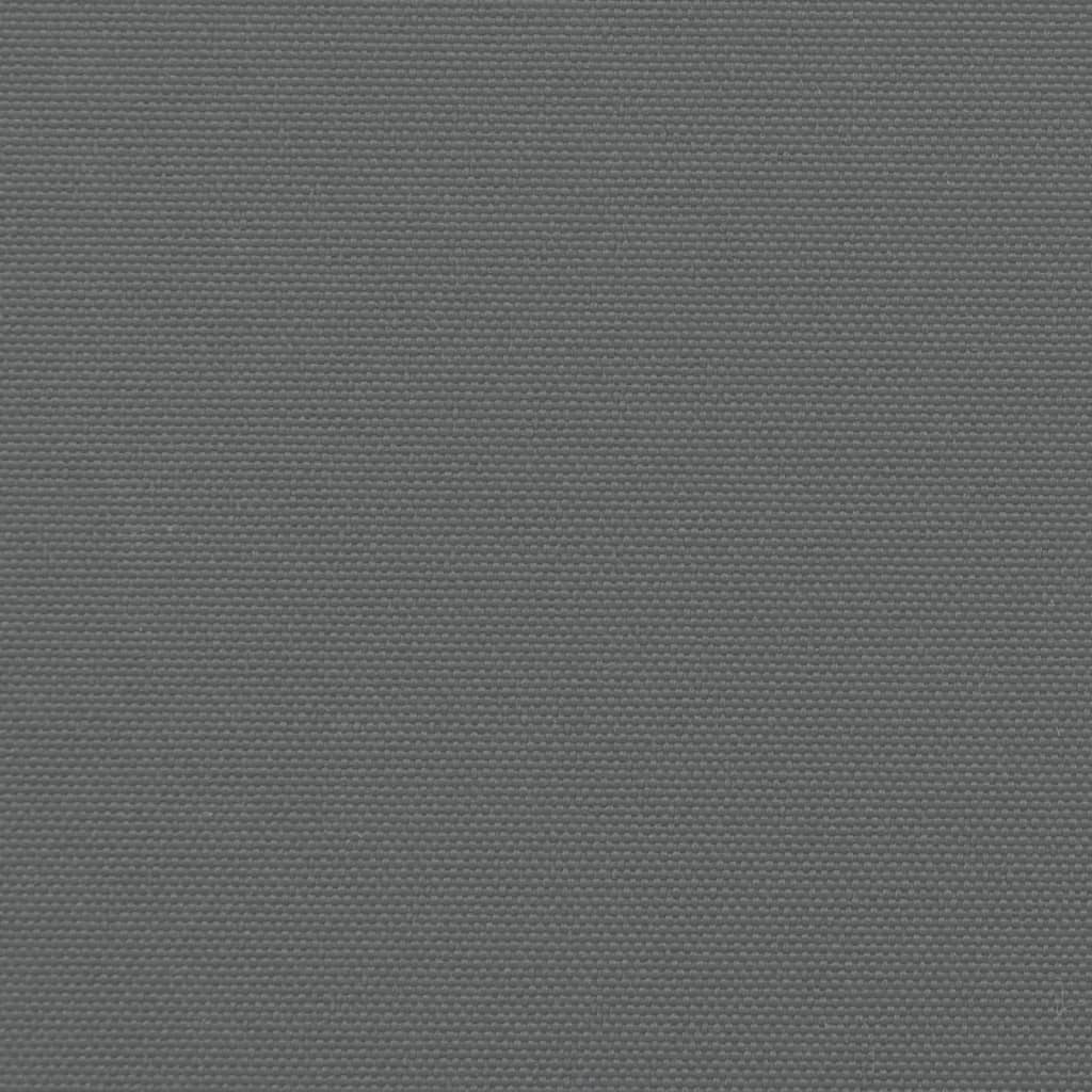 sammenrullelig sidemarkise 180x1000 cm antracitgrå