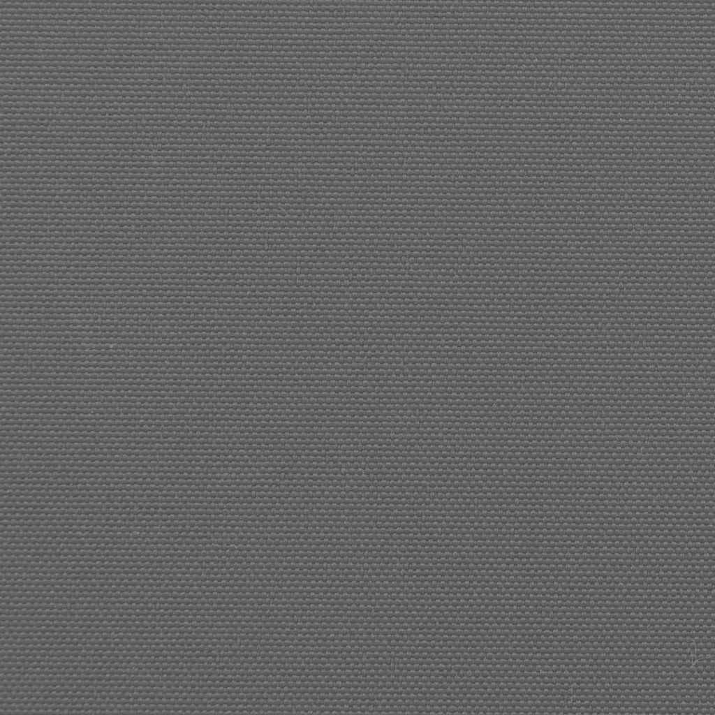 sidemarkise 120x1200 cm sammenrullelig antracitgrå