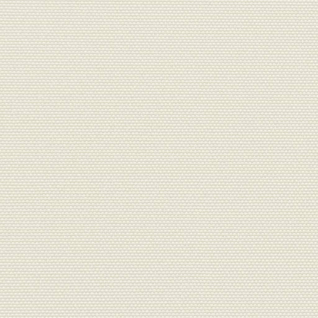 sammenrullelig sidemarkise 160x1200 cm cremefarvet