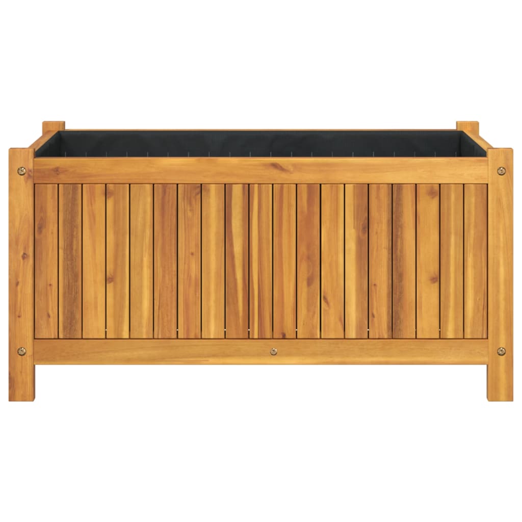 plantekasse med for 80x42x40 cm massivt akacietræ