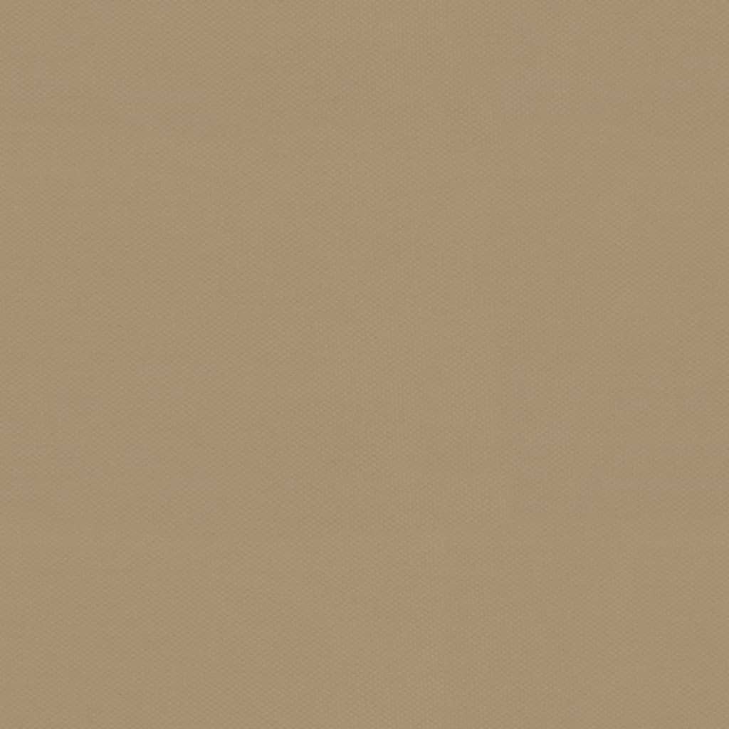 pavillon med sammenrulleligt tag 3x6 cm aluminium gråbrun
