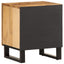 sengeborde 2 stk. 40x34x46 cm massivt ru mangotræ