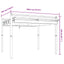 pavillon med sammenrulleligt tag 3x3 cm aluminium cremefarvet