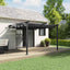 Pavillon 300 x 300 x 200 cm Antracit Polyester
