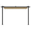 Pavillon 300 x 300 x 200 cm Gråbrun Polyester