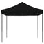 pop op-festtelt 292x292x315 cm foldbart sort
