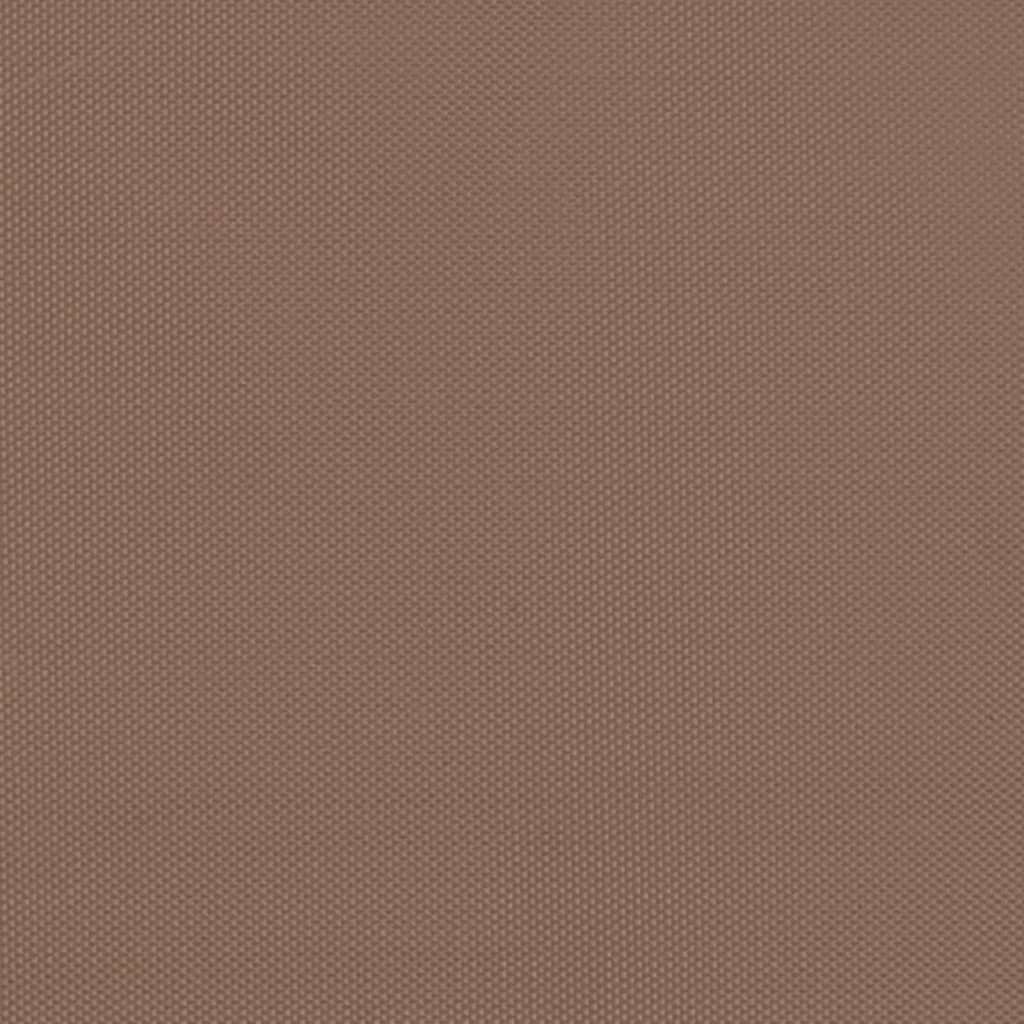 foldbart pop up-festtelt 580x292x315 cm brun