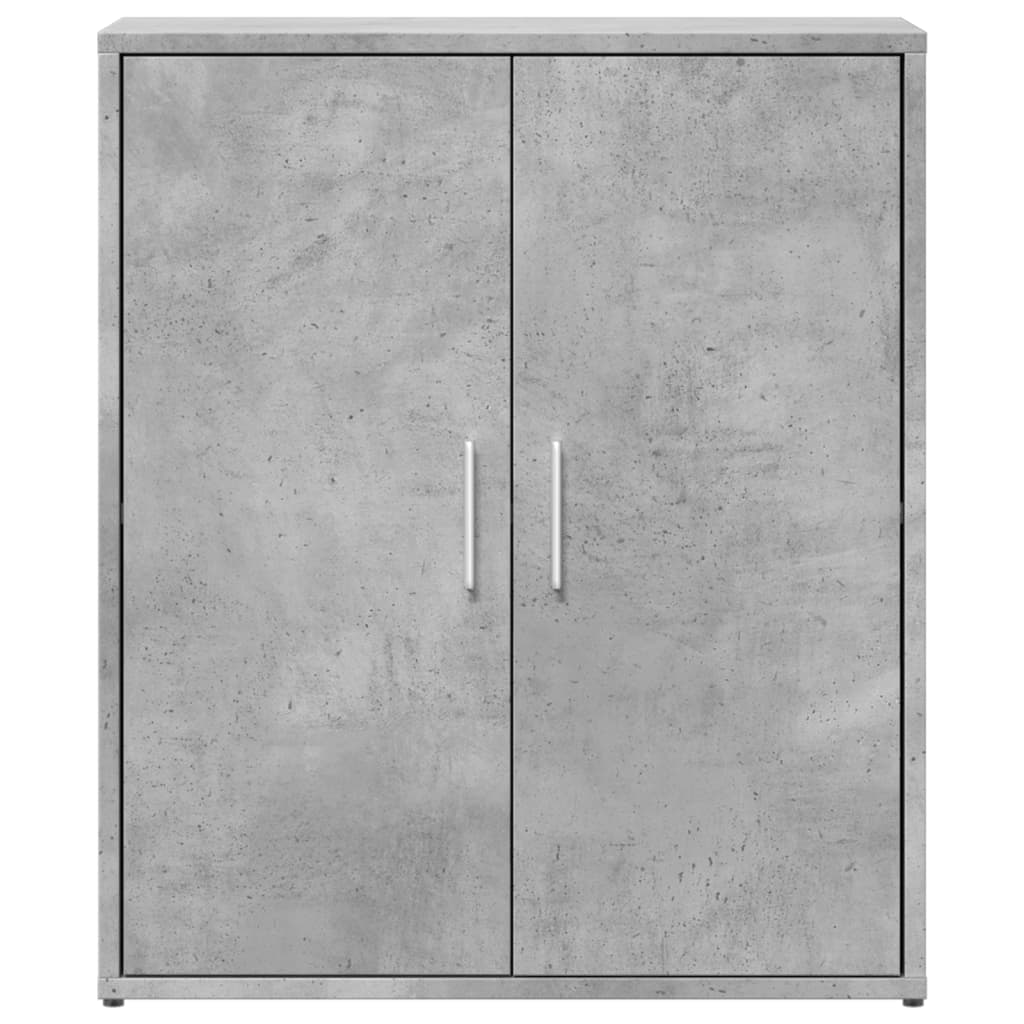 skænk 60x31x70 cm konstrueret træ betongrå