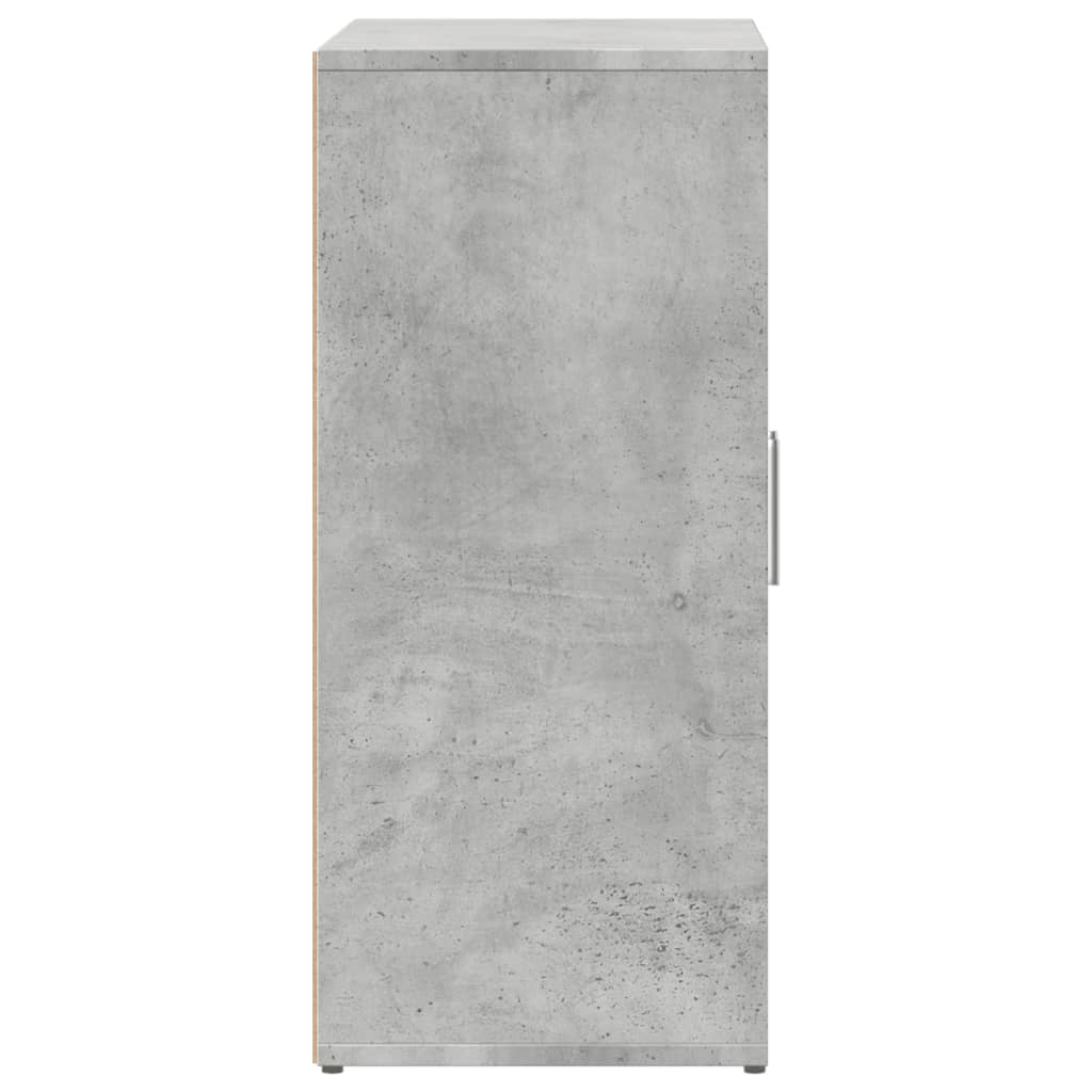 skænk 60x31x70 cm konstrueret træ betongrå