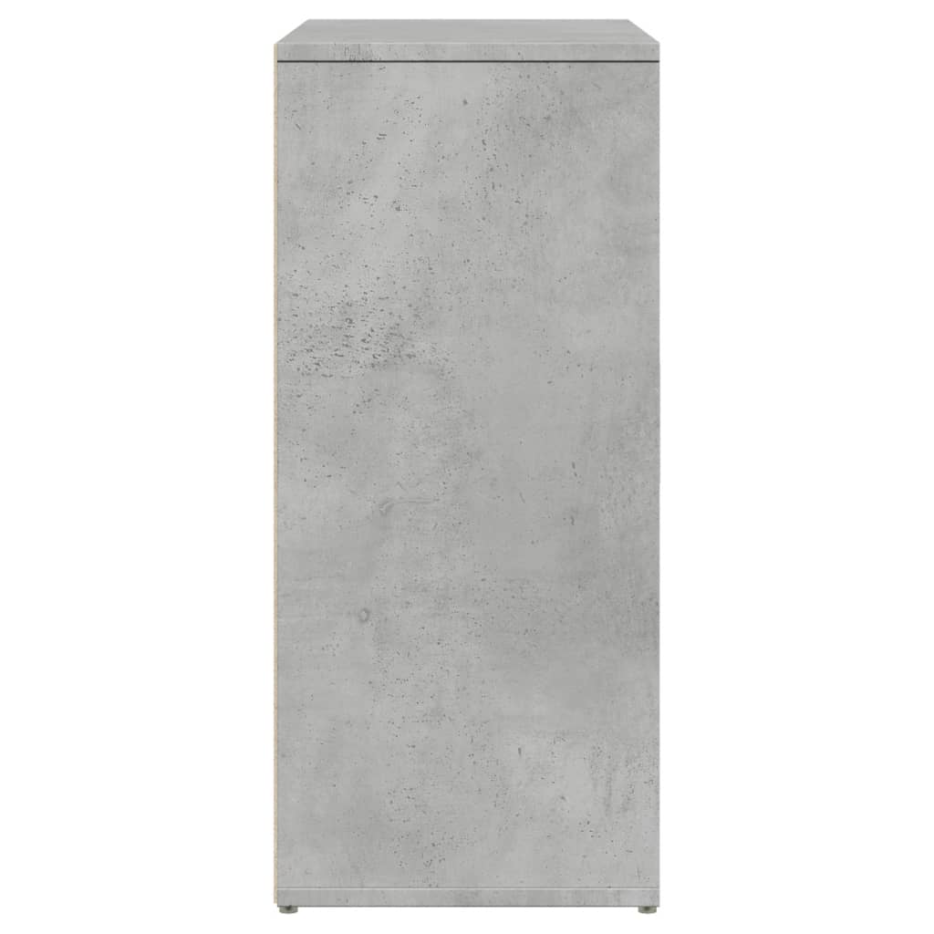 skænk 60x31x70 cm konstrueret træ betongrå