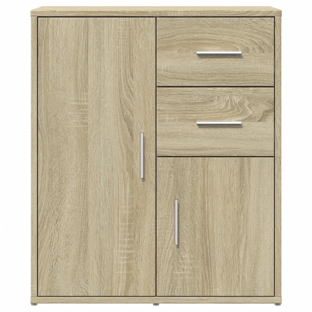 skænk 60x31x70 cm konstrueret træ sonoma-eg