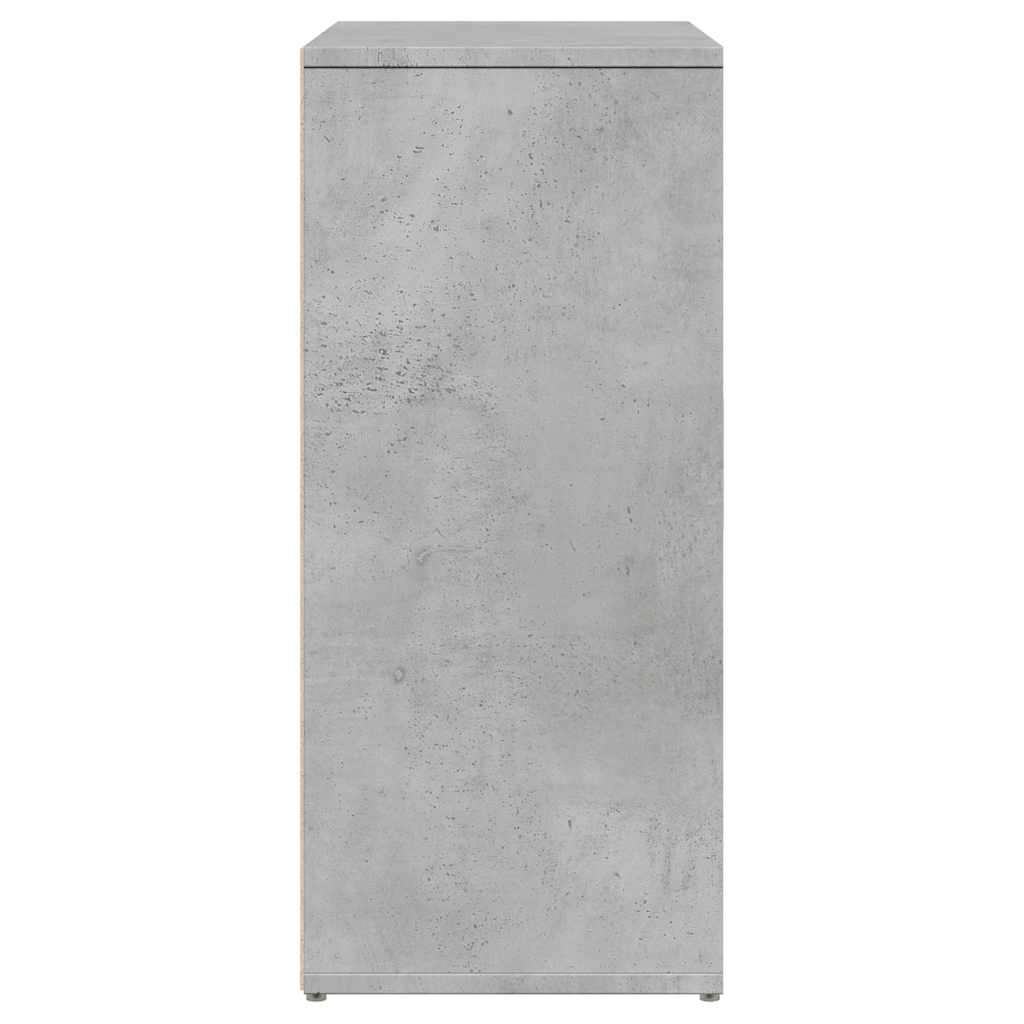 skænk 60x31x70 cm konstrueret træ betongrå