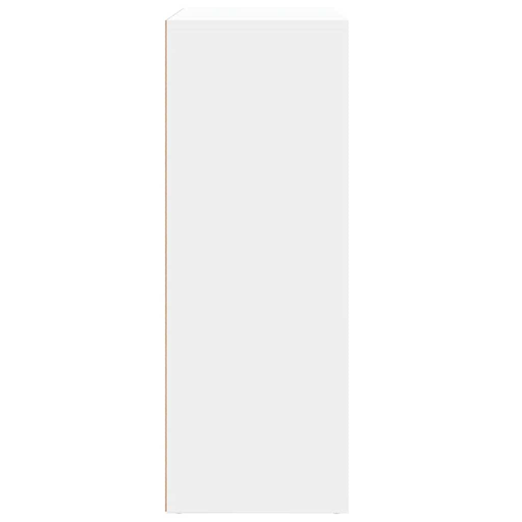 skab 60x31x84 cm konstrueret træ hvid