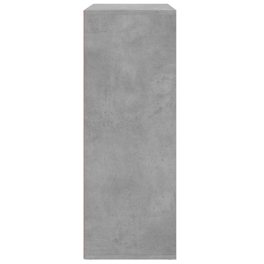 skænk 60x31x84 cm konstrueret træ betongrå