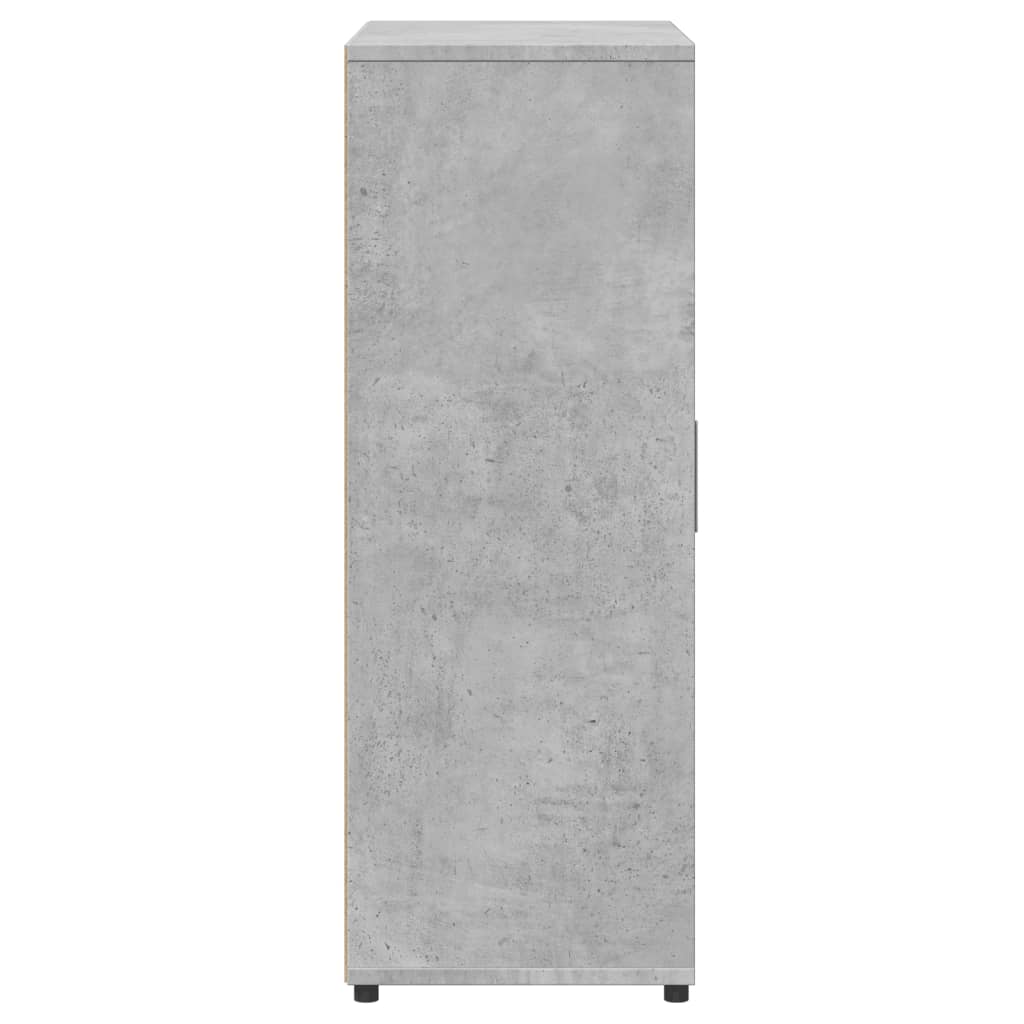 skænk 60x31x84 cm konstrueret træ betongrå