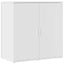 skab 79x38x80 cm konstrueret træ hvid