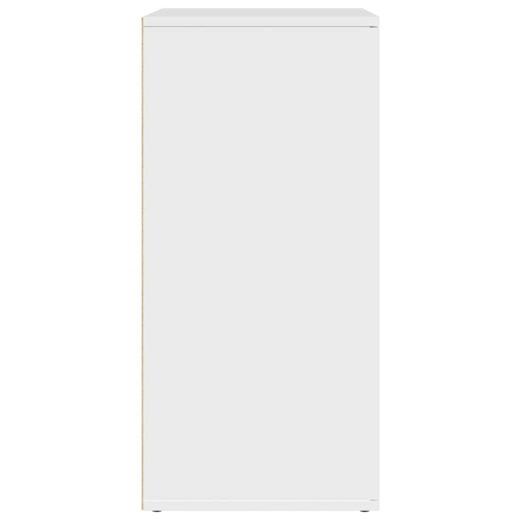 skab 79x38x80 cm konstrueret træ hvid