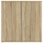 skænk 79x38x80 cm konstrueret træ sonoma-eg