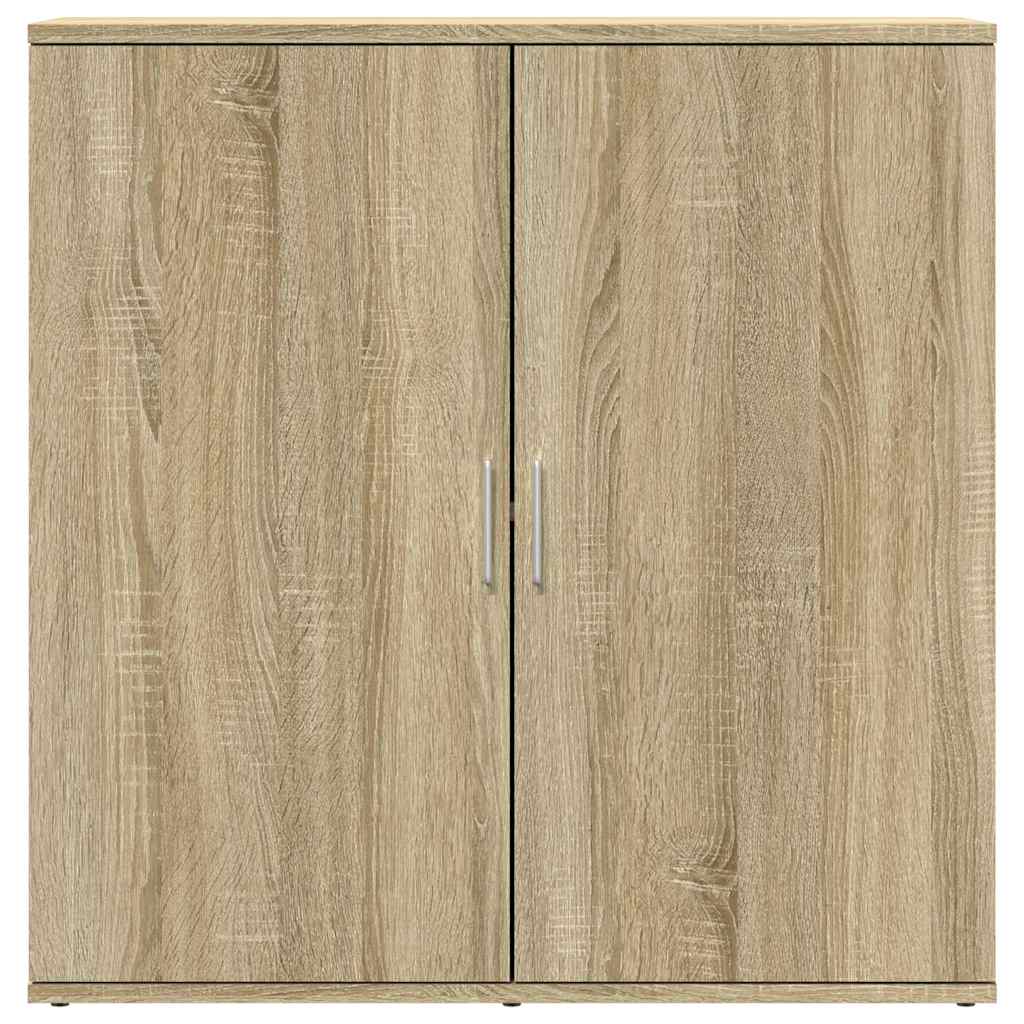 skænk 79x38x80 cm konstrueret træ sonoma-eg
