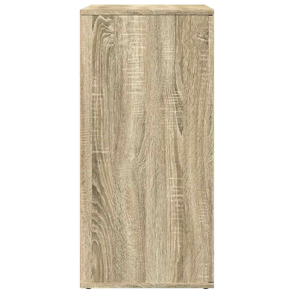 skænk 79x38x80 cm konstrueret træ sonoma-eg