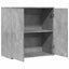 skænk 79x38x80 cm konstrueret træ betongrå