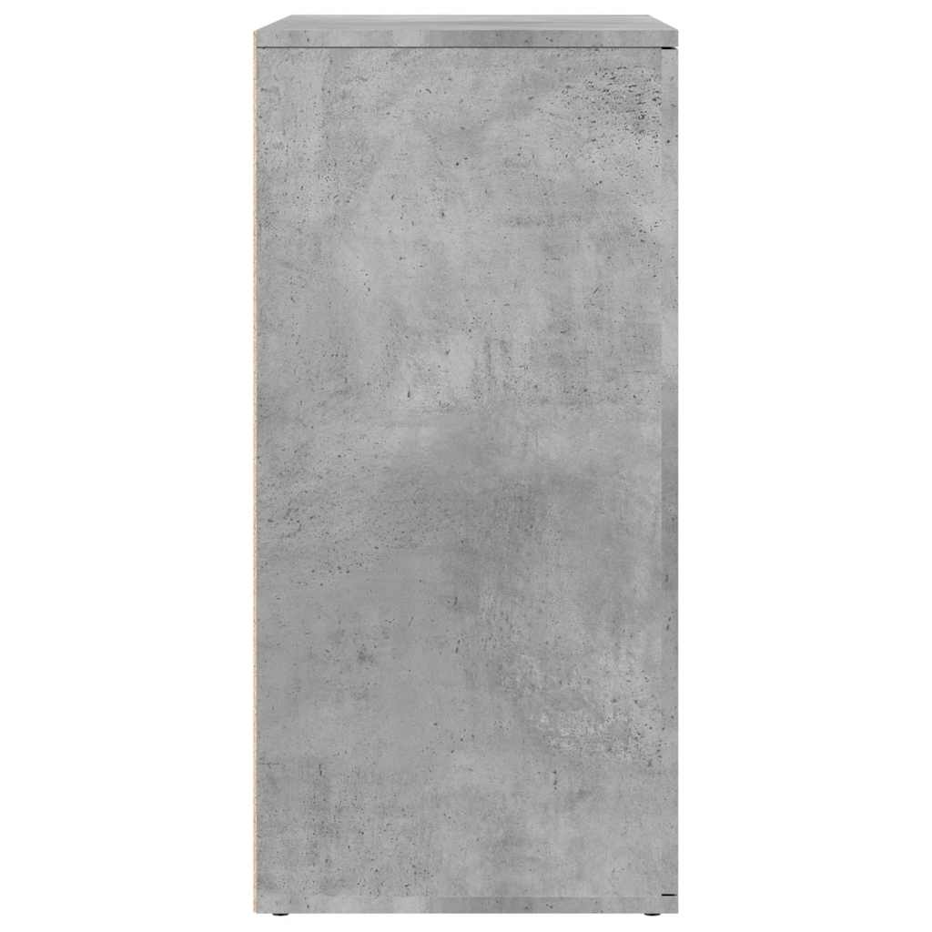 skænk 79x38x80 cm konstrueret træ betongrå