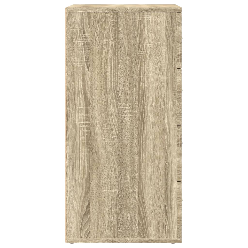 skænk 60x39x80 cm konstrueret træ sonoma-eg