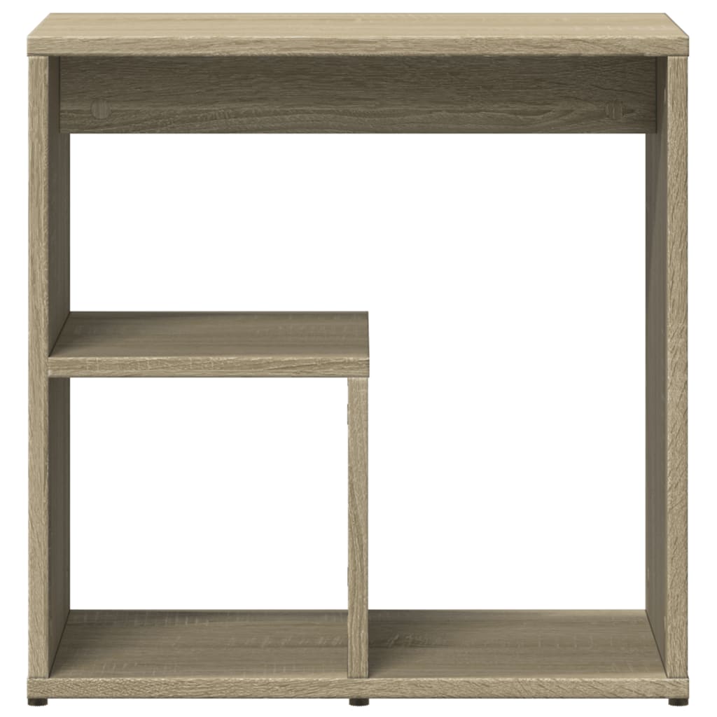 sidebord 2 stk. 50x30x50 cm konstrueret træ sonoma-eg