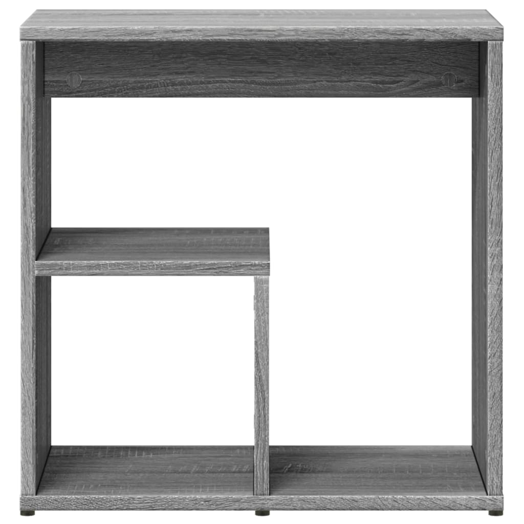 sidebord 2 stk. 50x30x50 cm konstrueret træ grå sonoma-eg