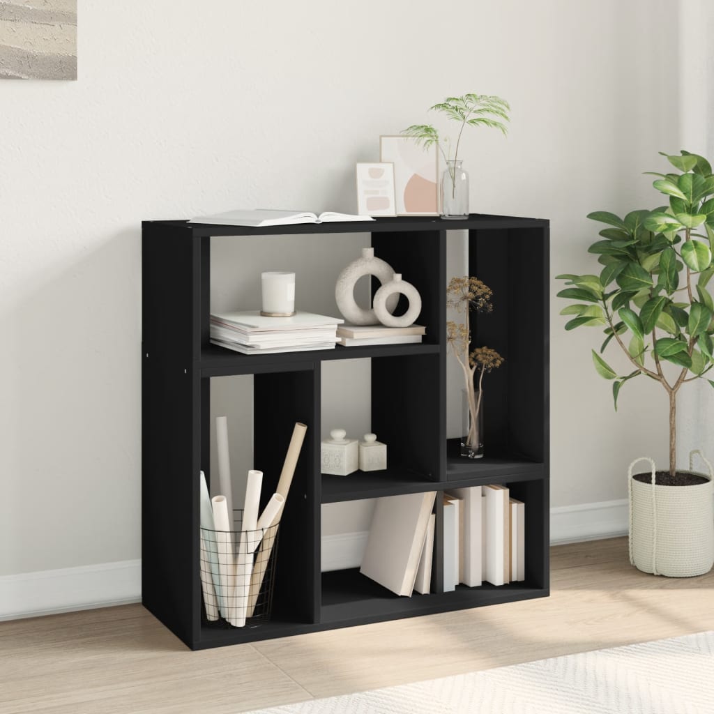tv-borde 2 stk. 75x30x50 cm konstrueret træ sort