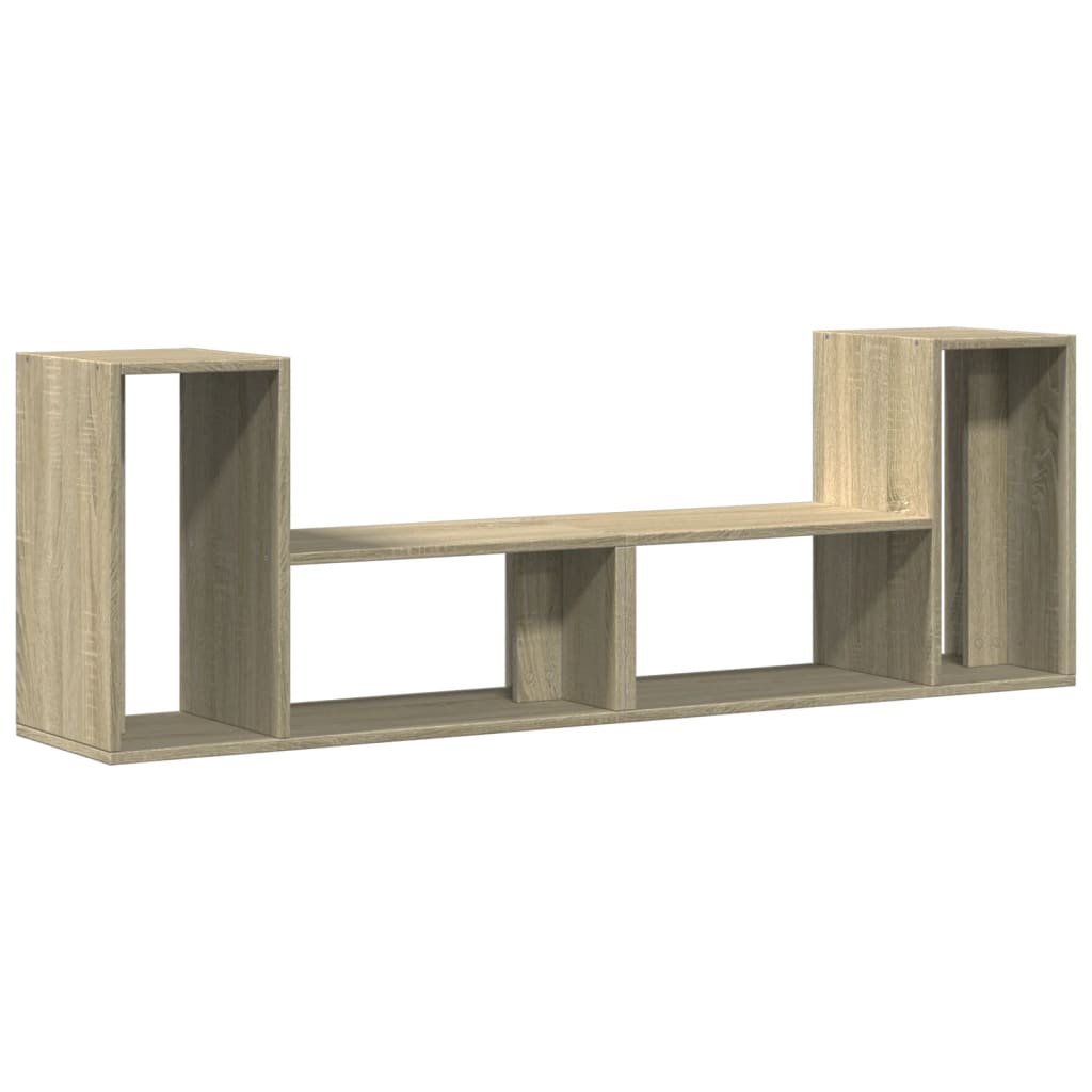 tv-borde 2 stk. 75x30x50 cm konstrueret træ sonoma-eg