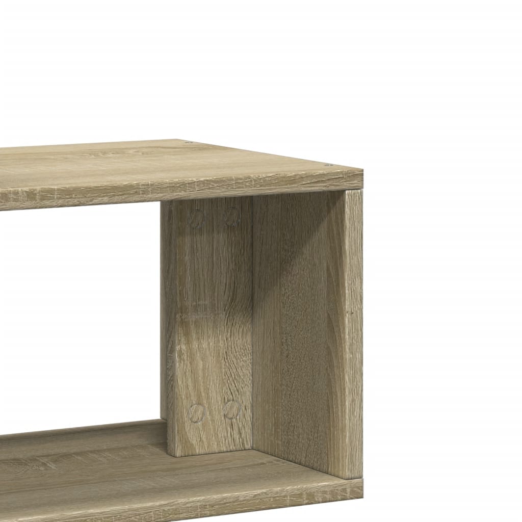 tv-borde 2 stk. 75x30x50 cm konstrueret træ sonoma-eg