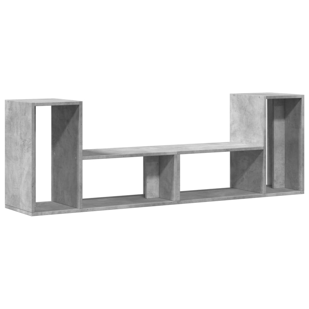 tv-borde 2 stk. 75x30x50 cm konstrueret træ betongrå