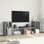 tv-borde 2 stk. 75x30x50 cm konstrueret træ grå sonoma-eg