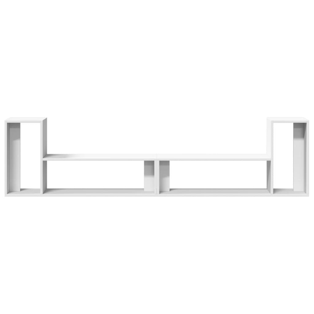 tv-borde 2 stk. 100x30x50 cm konstrueret træ hvid