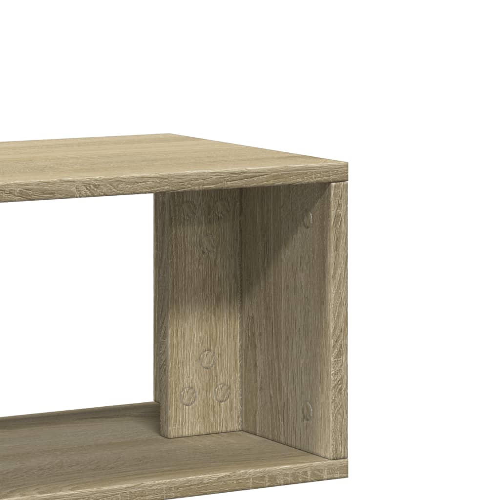 tv-borde 2 stk. 100x30x50 cm konstrueret træ sonoma-eg