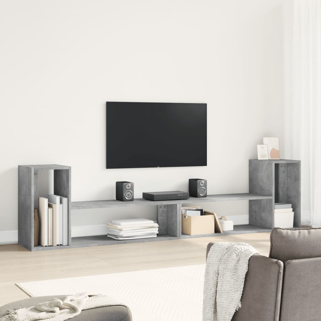TV-skab Betongrå
