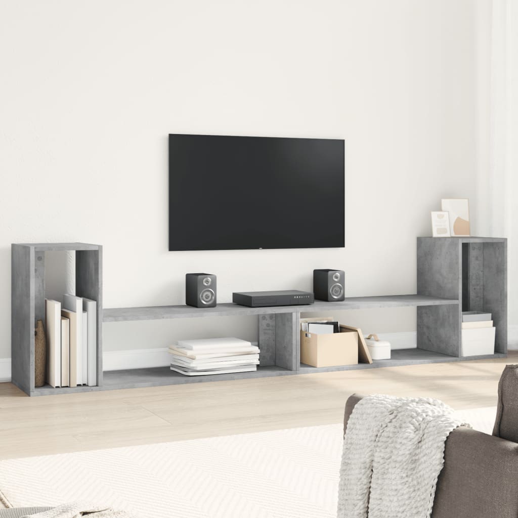 TV-skab Betongrå