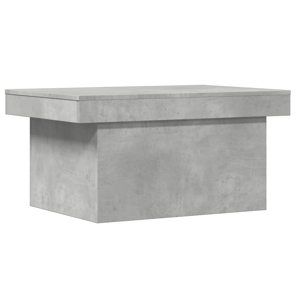 sofabord 100x55x40 cm konstrueret træ betongrå
